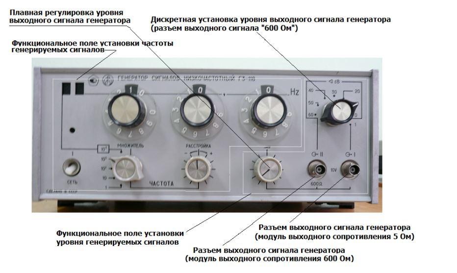 Генератор сигналов низкочастотный г3 106 схема